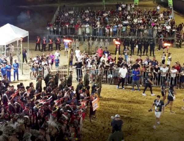 Delegação multiétnica do Exército participa do II Festival de Cultura e Jogos Indígenas do Xingu
